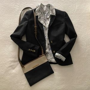 Talula Aritzia Fitted Black Blazer Size 0
